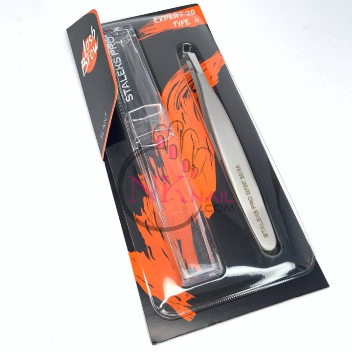 Пінцет для брів Staleks Expert 20 type 4